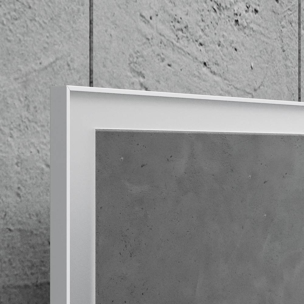 Espejo de baño ORION con marco termoplastico con luz LED frontal - Imagen 2