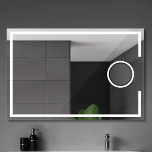 Espejo rectangular ANNA luz led perimetral