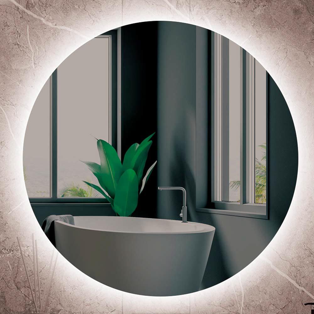 Espejo redondo LAKE luz led perimetral - Imagen 2