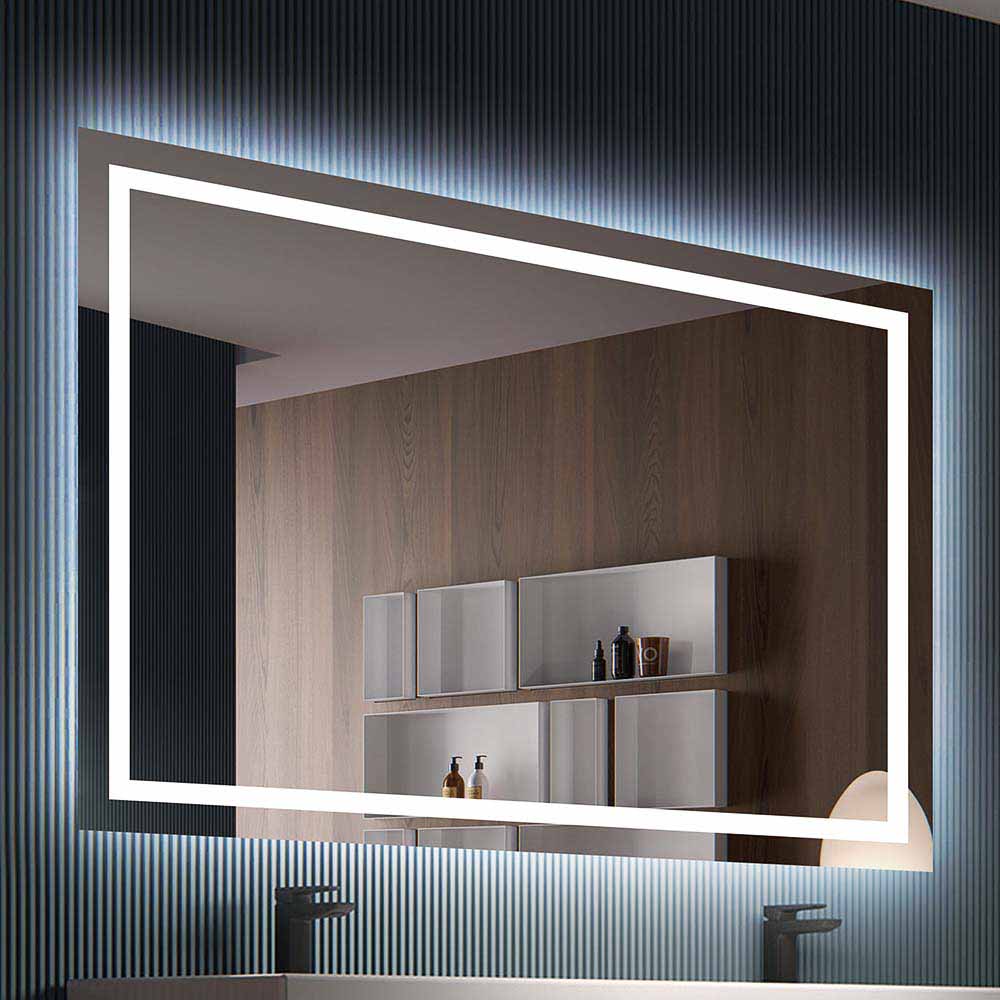 Espejo rectangular GALA luz led perimetral - Imagen 2