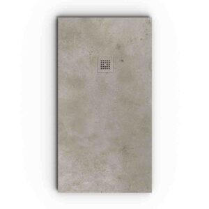 Plato de ducha efecto Cemento Cromat y otros colores - antideslizante STONE 3D moderno