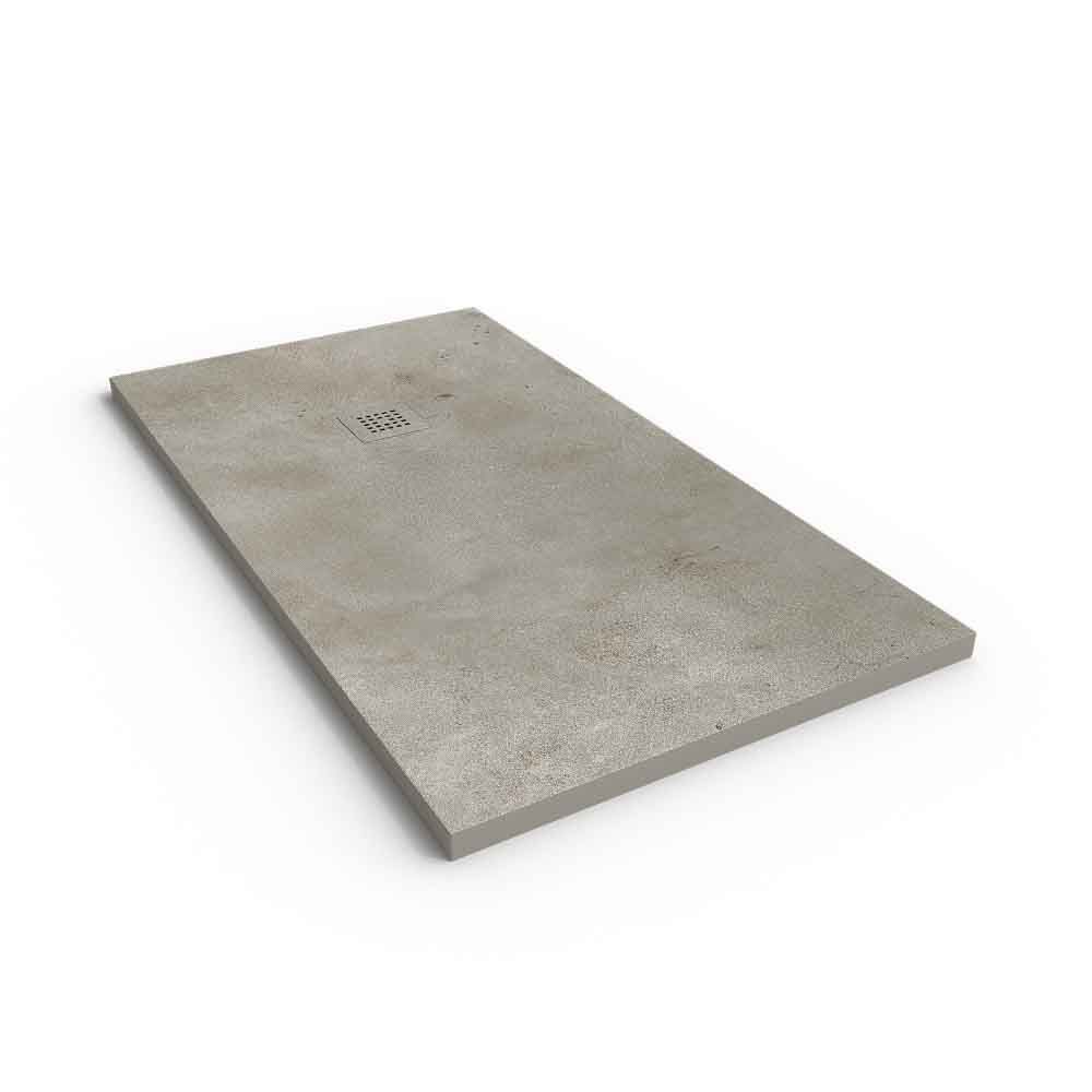 Plato de ducha efecto Cemento Cromat y otros colores - antideslizante STONE 3D moderno - Imagen 3