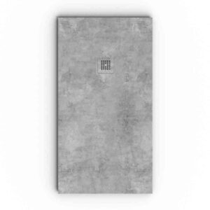 Plato de ducha efecto Cemento Concret y otros colores - antideslizante STONE 3D moderno