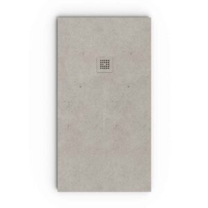 Plato de ducha efecto Resina Terrazo DESERT - antideslizante STONE 3D moderno