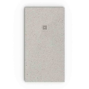 Plato de ducha efecto Terrazo PLAIN - antideslizante STONE 3D moderno